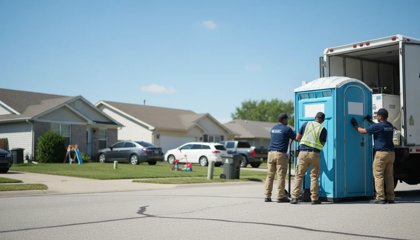 Standard Porta Potty Rentals in Thayer, IL near me